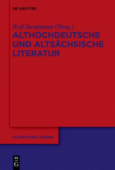 Althochdeutsche und altsächsische Literatur