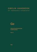 Ge. Organogermanium Compounds
