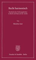Recht harmonisch