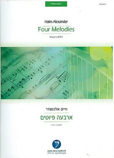 4 Melodiesfor piano