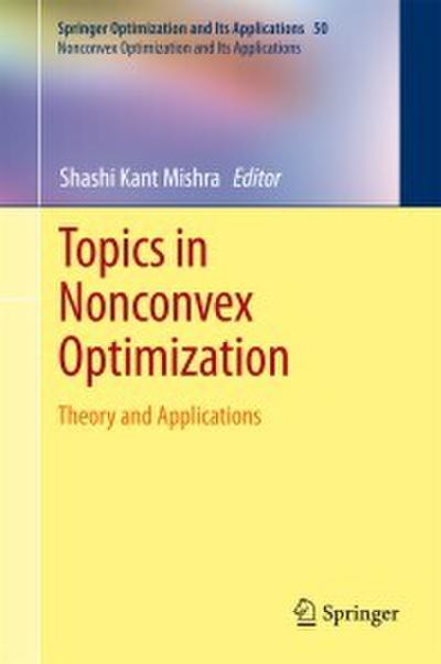 Topics in Nonconvex Optimization