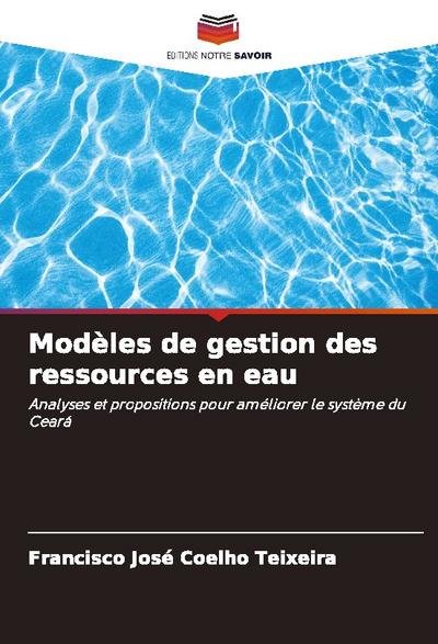 Modèles de gestion des ressources en eau