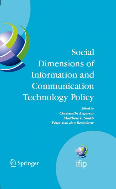 Social Dimensions of Information and Communication Technology Policy