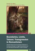 Boundaries, Limits, Taboos: Transgression in Romanticism