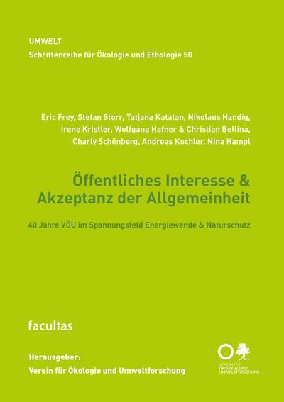 Öffentliches Interesse & Akzeptanz der Allgemeinheit