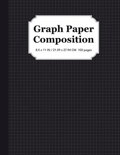 Graph Paper Composition Notebook