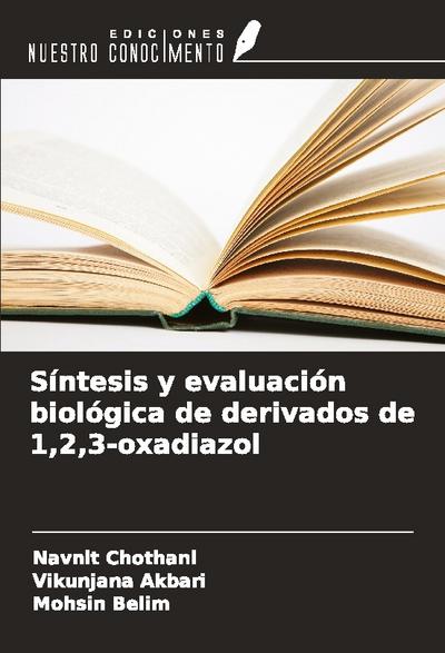 Síntesis y evaluación biológica de derivados de 1,2,3-oxadiazol