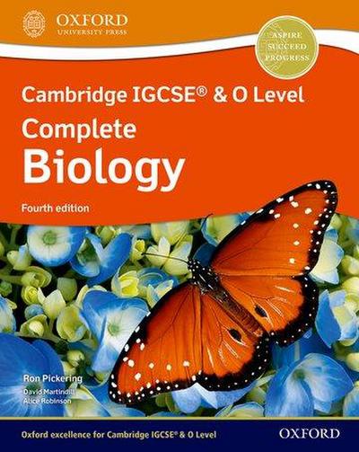 Cambridge IGCSE & O Level Complete Biology: Student Book