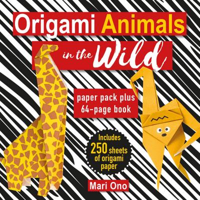 Origami Animals in the Wild: Paper Block Plus 64-Page Book