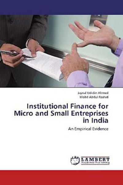 Institutional Finance for Micro and Small Entreprises in India