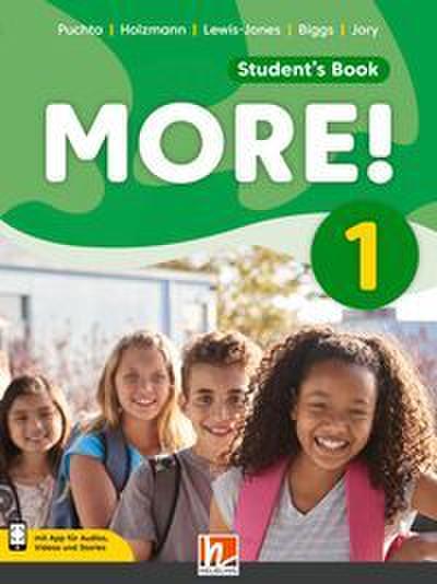 MORE! 1 (Lehrplan 2023) - Student’s Book mit E-BOOK+