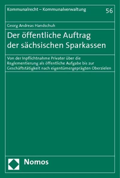 Der öffentliche Auftrag der sächsischen Sparkassen