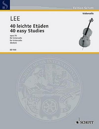 40 leichte Etüden