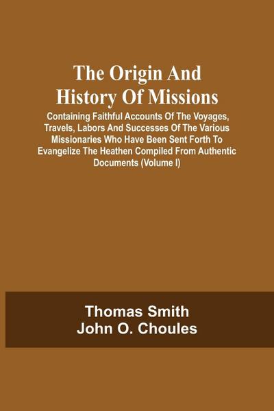 The Origin And History Of Missions