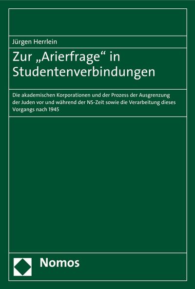 Zur ’Arierfrage’ in Studentenverbindungen