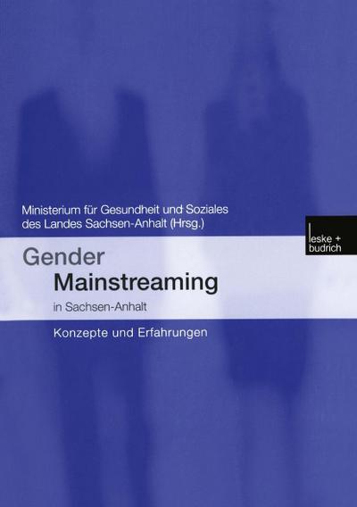 Gender Mainstreaming in Sachsen-Anhalt