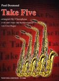 Take Five für 4 Saxophone(AAAT/B)