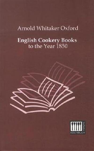 English Cookery Books