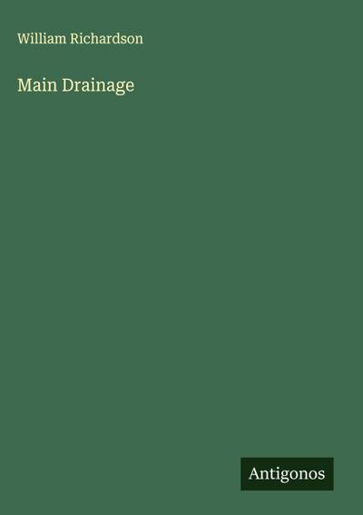 Main Drainage