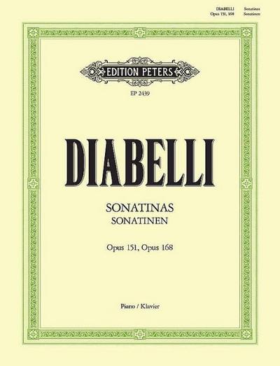 Sonatinen für Klavier op. 151 / 168: 11 Sonatinas Opp. 151, 168 (Edition Peters)