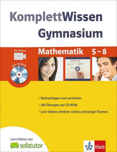 KomplettWissen Gymnasium: Mathematik, m. CD-ROM