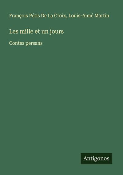 Les mille et un jours
