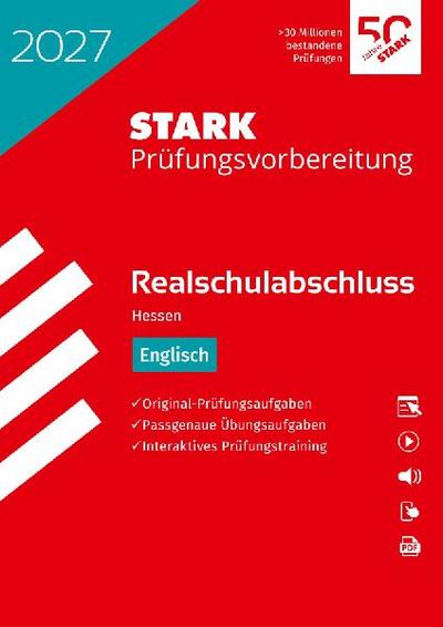STARK Englisch - Realschulabschluss 2027 Hessen - Prüfungsvorbereitung