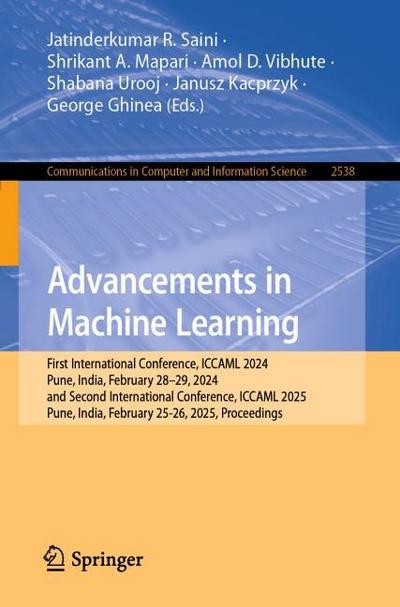 Advancements in Machine Learning