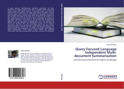 Query Focused Language Independent Multi-document Summarization