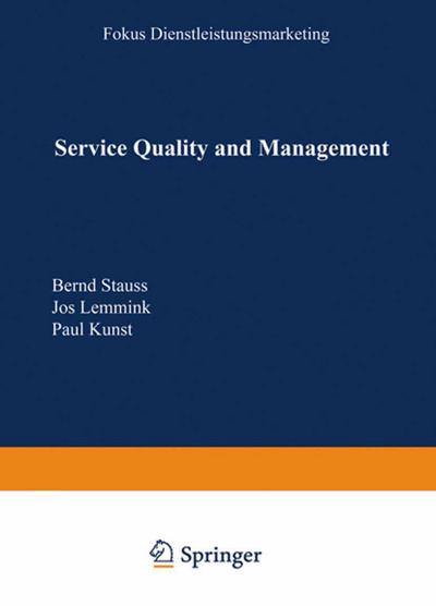 Service Quality and Management