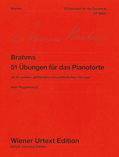 51 Übungen für das Pianoforte - Johannes Brahms