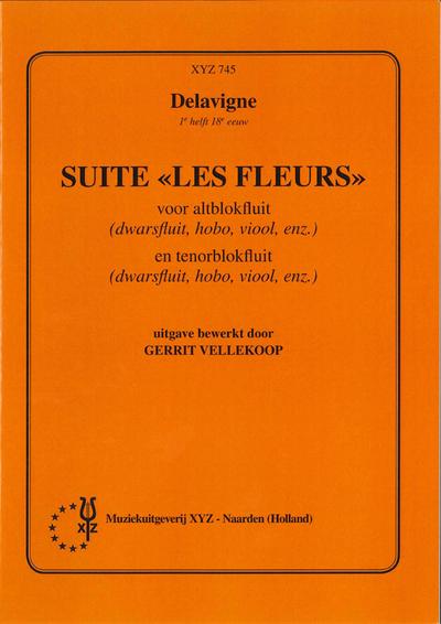 Suite Les fleursfor treble and tenor recorders