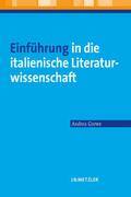 Einführung in die italienische Literaturwissenscha