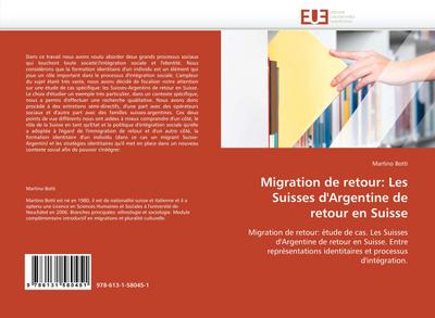 Migration de retour: Les Suisses d’Argentine de retour en Suisse