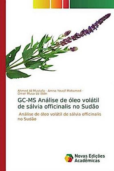 GC-MS Análise de óleo volátil de sálvia officinalis no Sudão