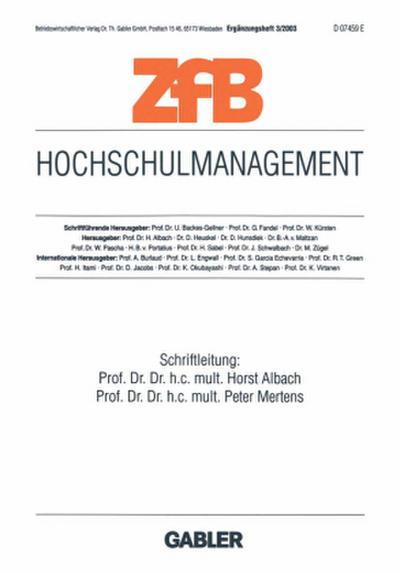 Hochschulmanagement
