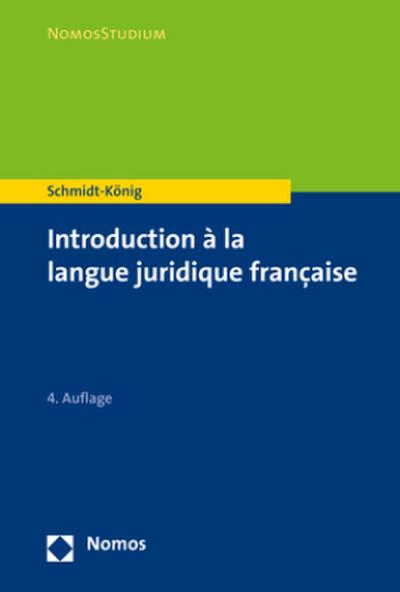 Introduction à la langue juridique française