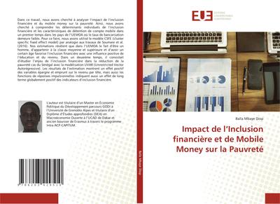 Impact de l’Inclusion financière et de Mobile Money sur la Pauvreté