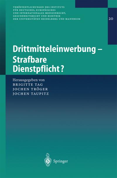 Drittmitteleinwerbung - Strafbare Dienstpflicht?