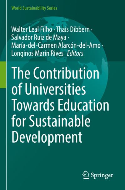 The Contribution of Universities Towards Education for Sustainable Development