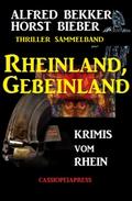 Rheinland, Gebeinland: Krimis vom Rhein