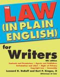 Law (In Plain English)(R) for Writers