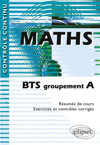 Mathématiques BTS Groupement A