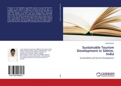 Sustainable Tourism Development in Sikkim, India