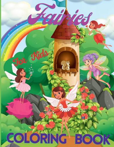 Fairies Coloring Book for Kids