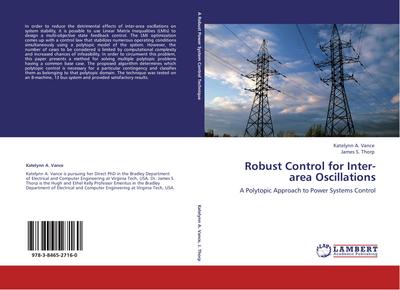 Robust Control for Inter-area Oscillations