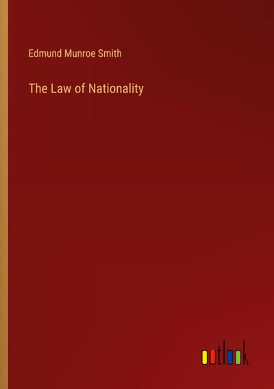 The Law of Nationality
