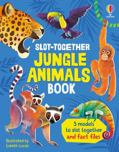 Slot-Together Jungle Animals Book