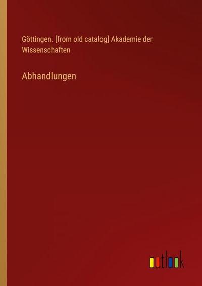 Abhandlungen