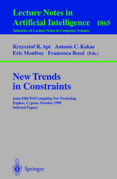 New Trends in Constraints